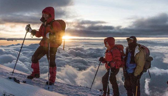 Machame Route trekking