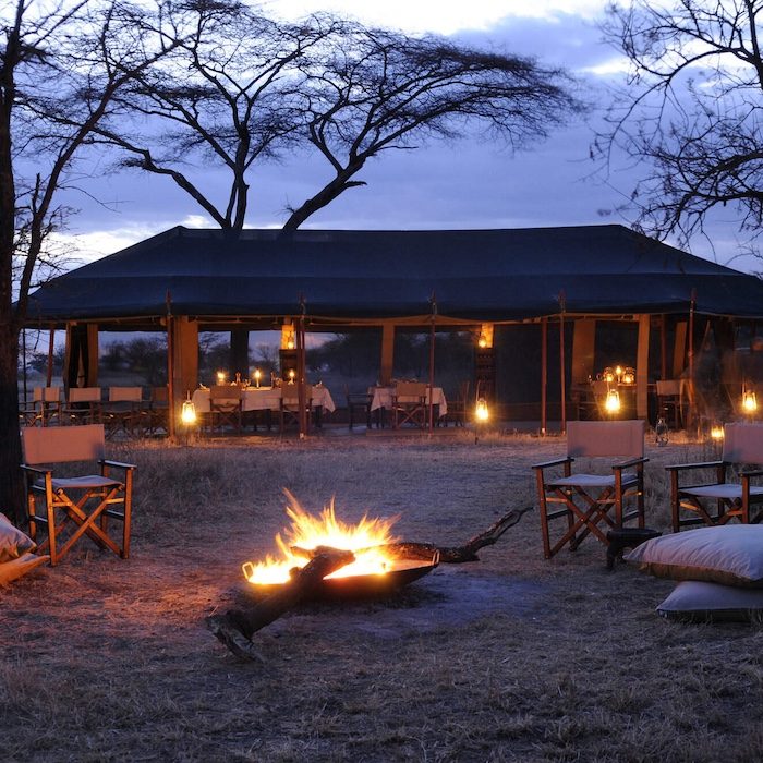 TAASA Migration Camp Ndutu night view